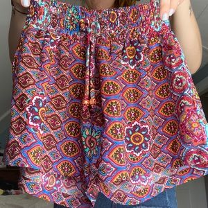 Floating Lotus Flowy Shorts